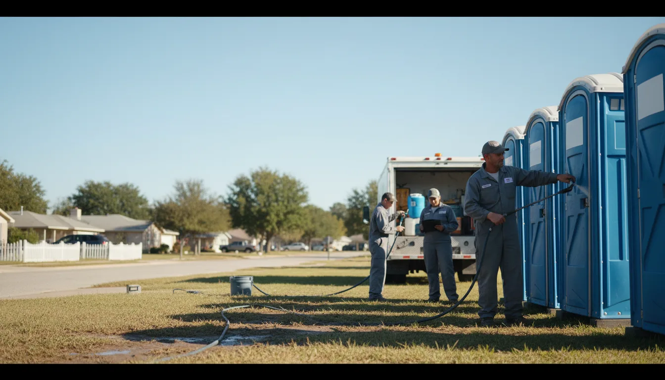 Long-Term Portable Toilet Rental in Conde, SD near me